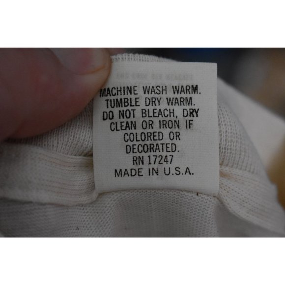 Men's Vintage 70's Jose Cuervo Graphic T-shirt Hi Cru by Stedman Size S - Picture 5 of 6